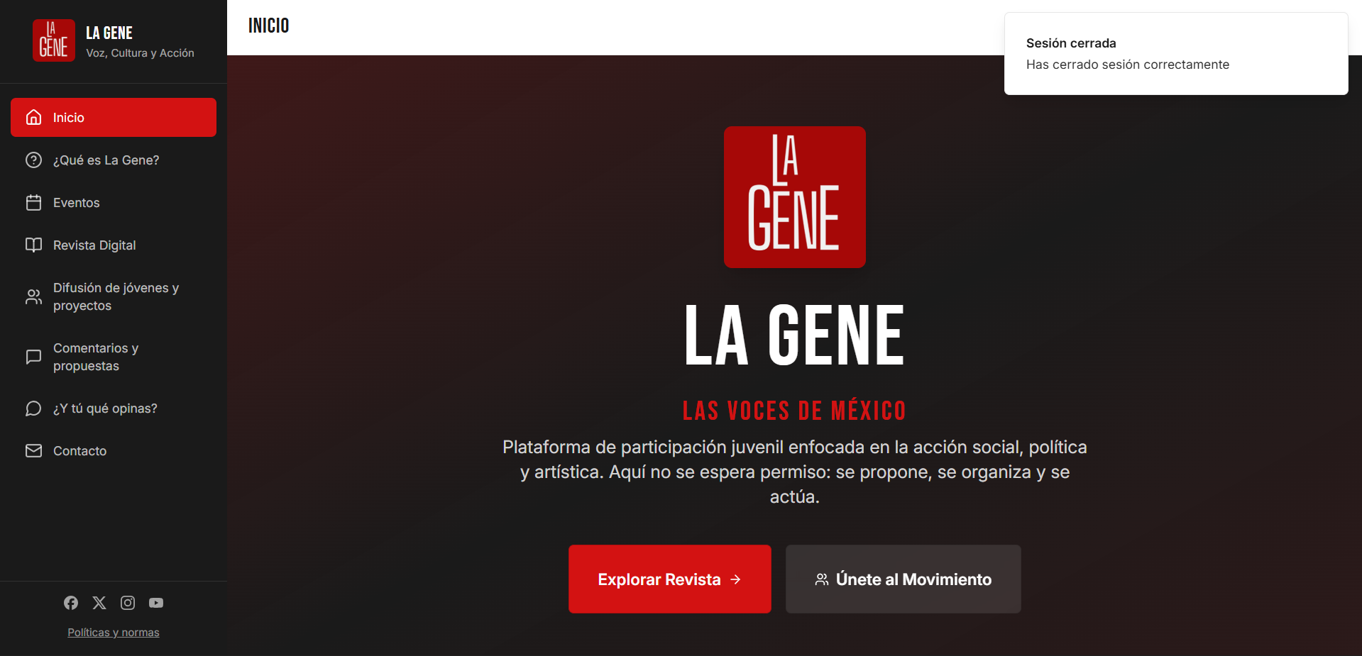 Proyecto: La Gene